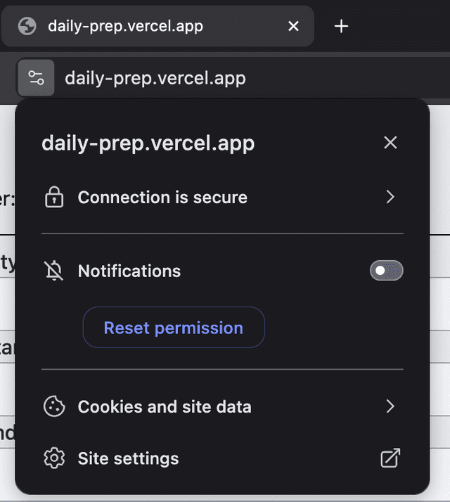 if no image click on icon next to url